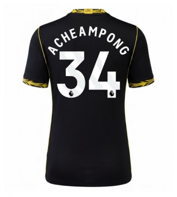 Chelsea Josh Acheampong #34 Bortatröja Dam 2026-27 Kortärmad
